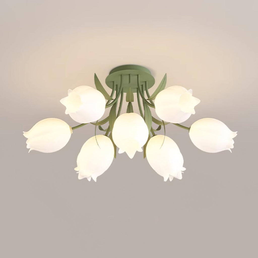 Plafonnier Tulipes