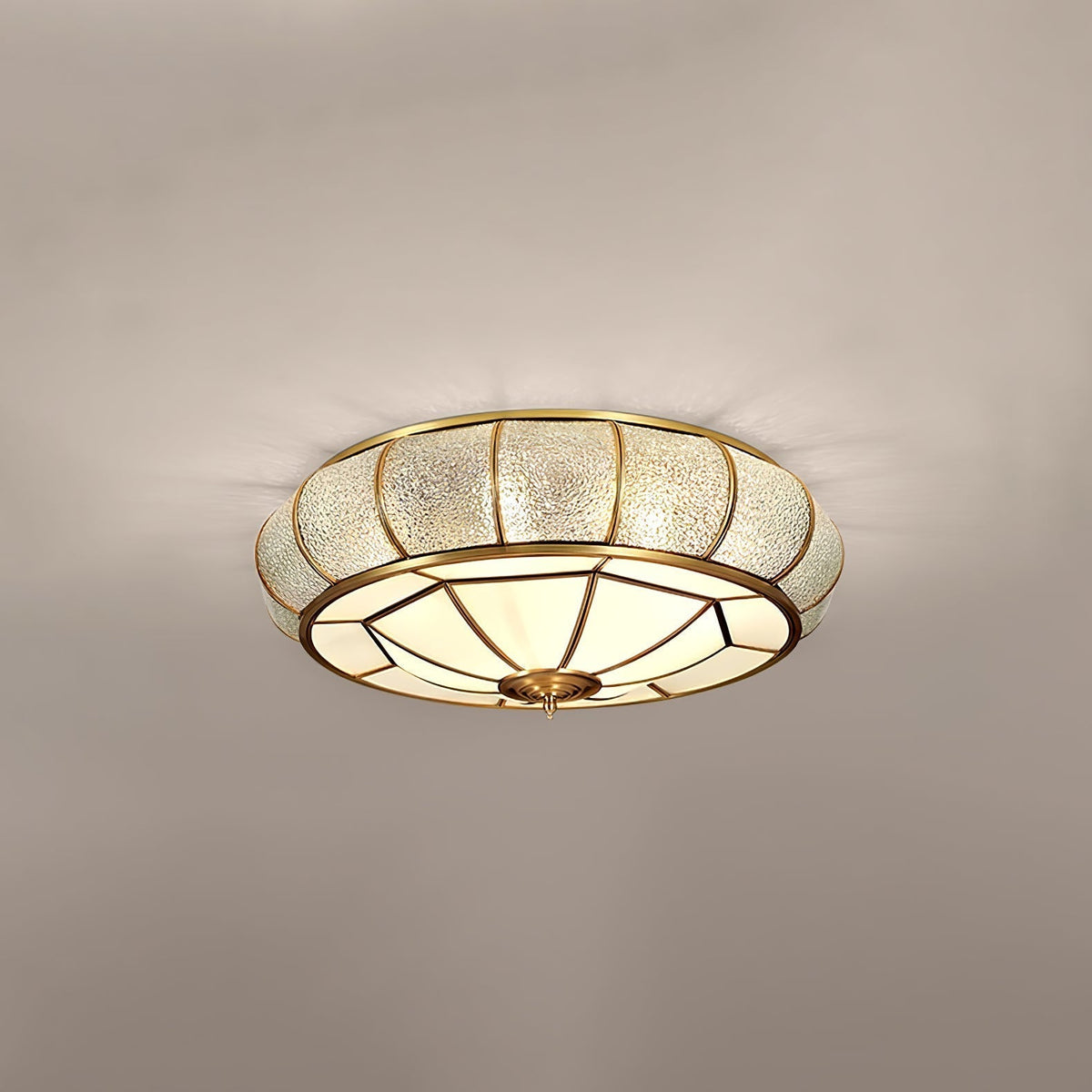 Plafonnier Led en Laiton