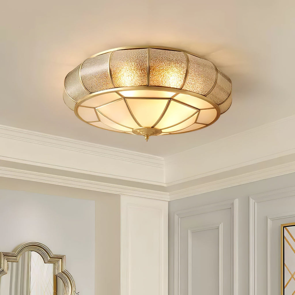 Plafonnier Led en Laiton