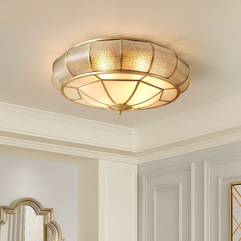 Plafonnier Led en Laiton