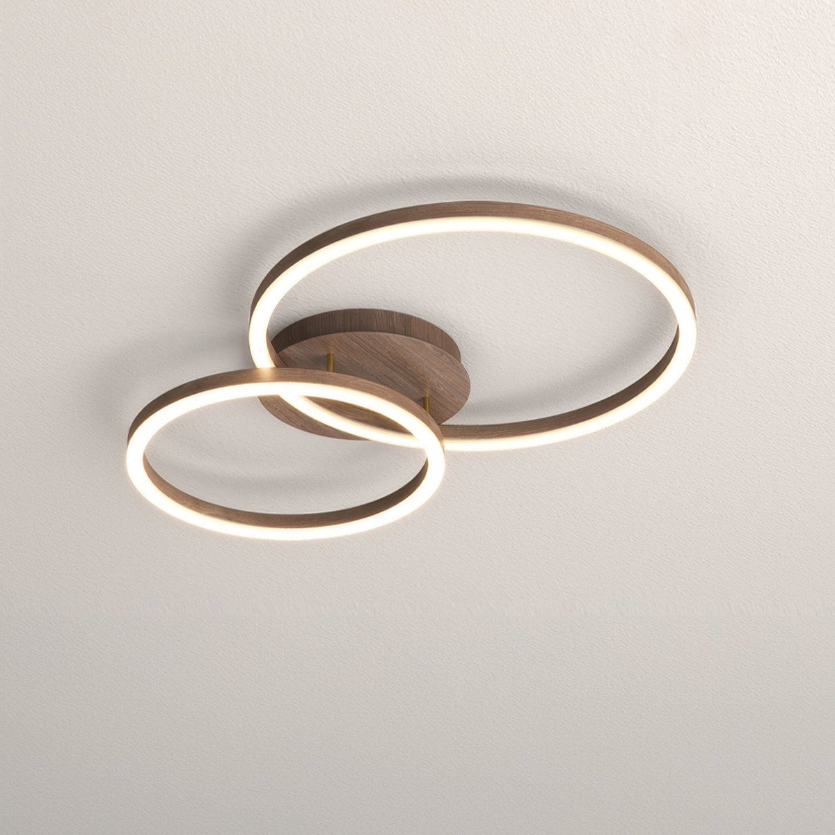 Plafonnier en forme de bagues elegant
